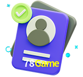 Tornar-se um membro do 78Game é muito simples